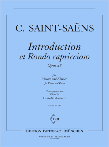 Cover - Saint-Saëns, Introduction et Rondo capricioso